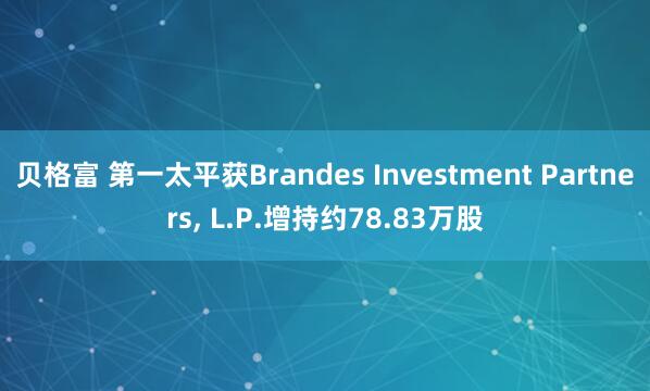 贝格富 第一太平获Brandes Investment Partners, L.P.增持约78.83万股